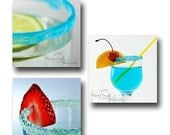 Cocktail Drinks Wall Art Home Decor Fine Art Photography Martini Daiquiri Umbrella Drink Rimming Sugar