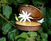 Solid Perfume in Floral Locket - Choose Your Phoenix Perfume - Pure Botanicals and Local Beeswax - 7.2 g (.25 oz)