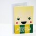Draco Malfoy Slytherin A6 Birthday Card