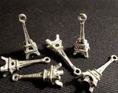 Destash (6) Small Eiffel Tower Charms