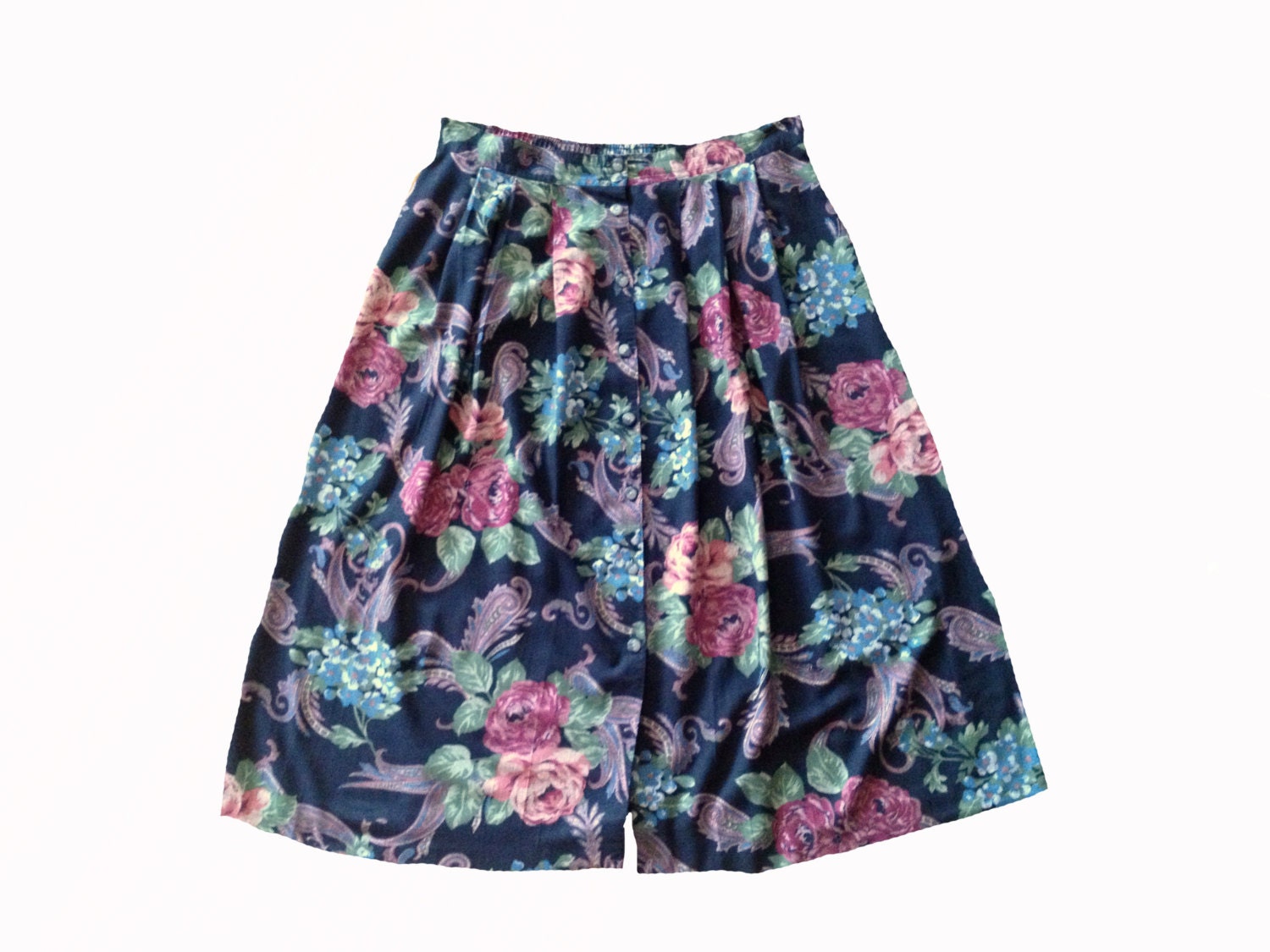 Pretty Pixel Midi Skirt