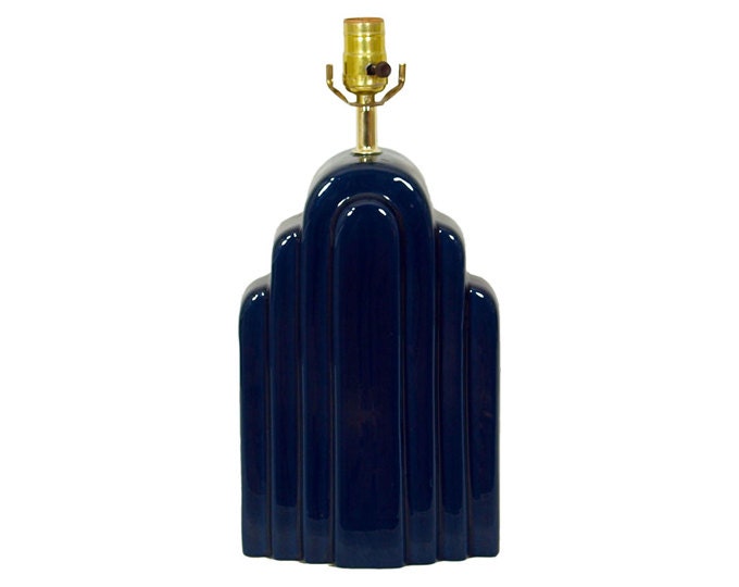 Vintage 80's Deco Inspired Lamp