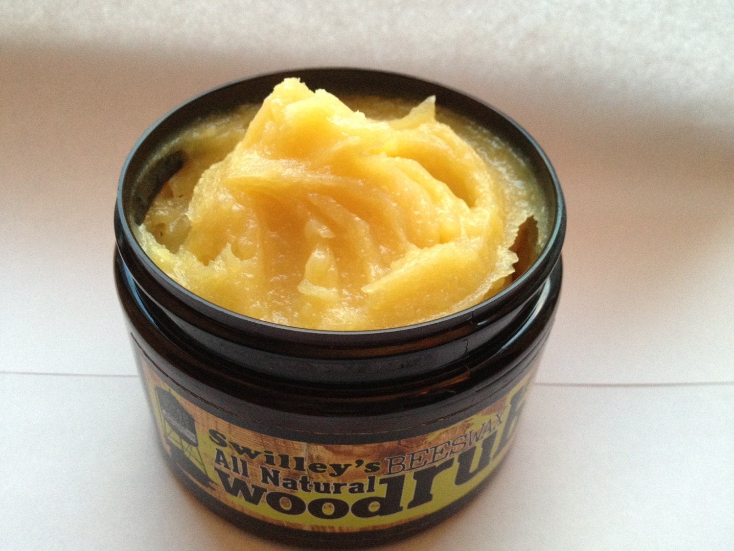 Reclaimed Wood Table Wax, All-Natural Swilley's Beeswax Furniture Wood Rub for wood tables, desks, benches and more