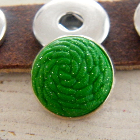 Interchangeable Handmade with Jewelry Clay -Popper / Chunk  by Caroline Dousi