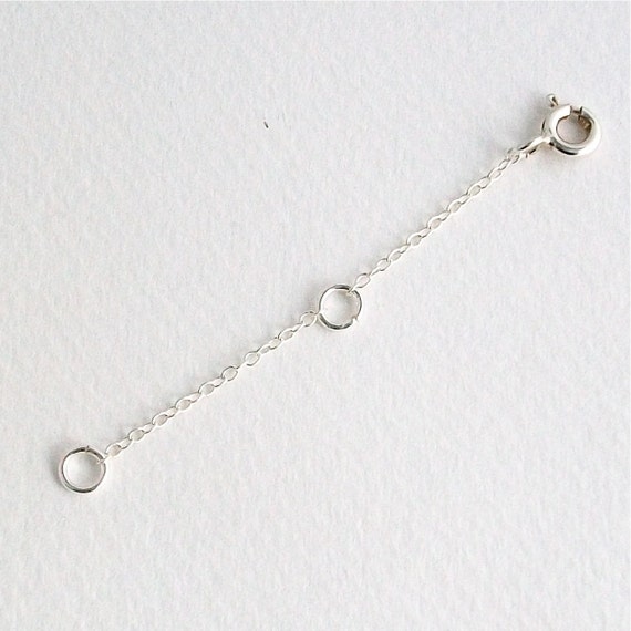 Chain Extender -- sterling silver, 2 Inches . handmade jewelry by ...