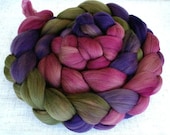 Merino Combed Top Spinning/Felting Fiber 4 Oz. "All That Jazz"