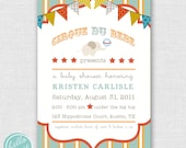 cirque du bebe circus baby shower invitation by hello love designs Il_170x135