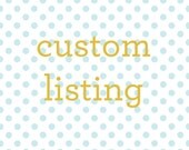Custom Ruby "Mr Peterson" Mini Banner for Abby RESERVED