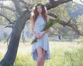 Single Fin Grey Octopus Convertible Wrap Dress