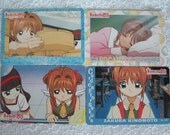 Japan Vintage Anime Clamp Cardcaptor Sakura Collectable Cards Set A - 8 pcs