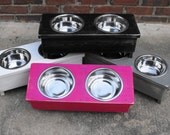 Elevated Dog or Cat Bowl Stand