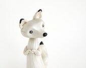 Arctic Fox Figurine by Bonjour Poupette