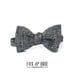 Charcoal Chambray Bow Tie