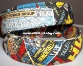 Marvel superheros Hulk Thor SpiderMan Iron Man headband