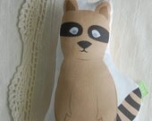 Organic Raccoon Stuffy Doll (Original Stuffed Animal)