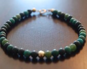 Dainty Turquoise Bracelet, Turquoise Bracelet, Stackable Bracelet, Sunset Street