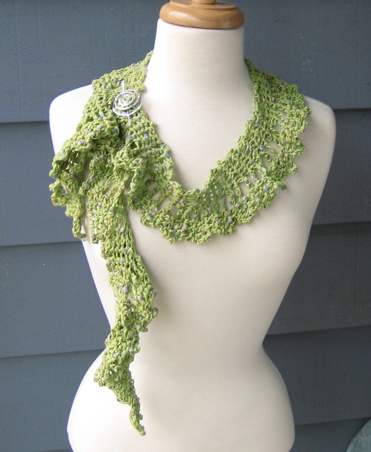CROCHET PATTERN / DIY -  LeeAnn Summer Scarf - Instant Download