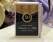 personalized BIRTHDAY PARTY mini notebooks favors - 16th 20th 30th 40th 50th