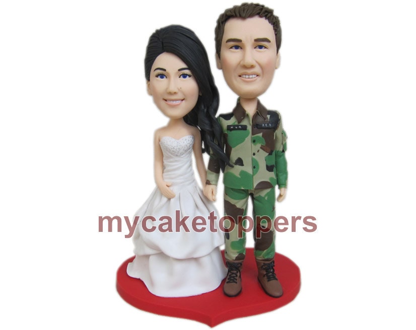 Army cake toppers