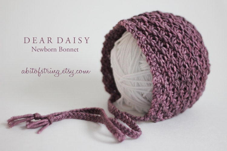 Dear Daisy Newborn Bonnet