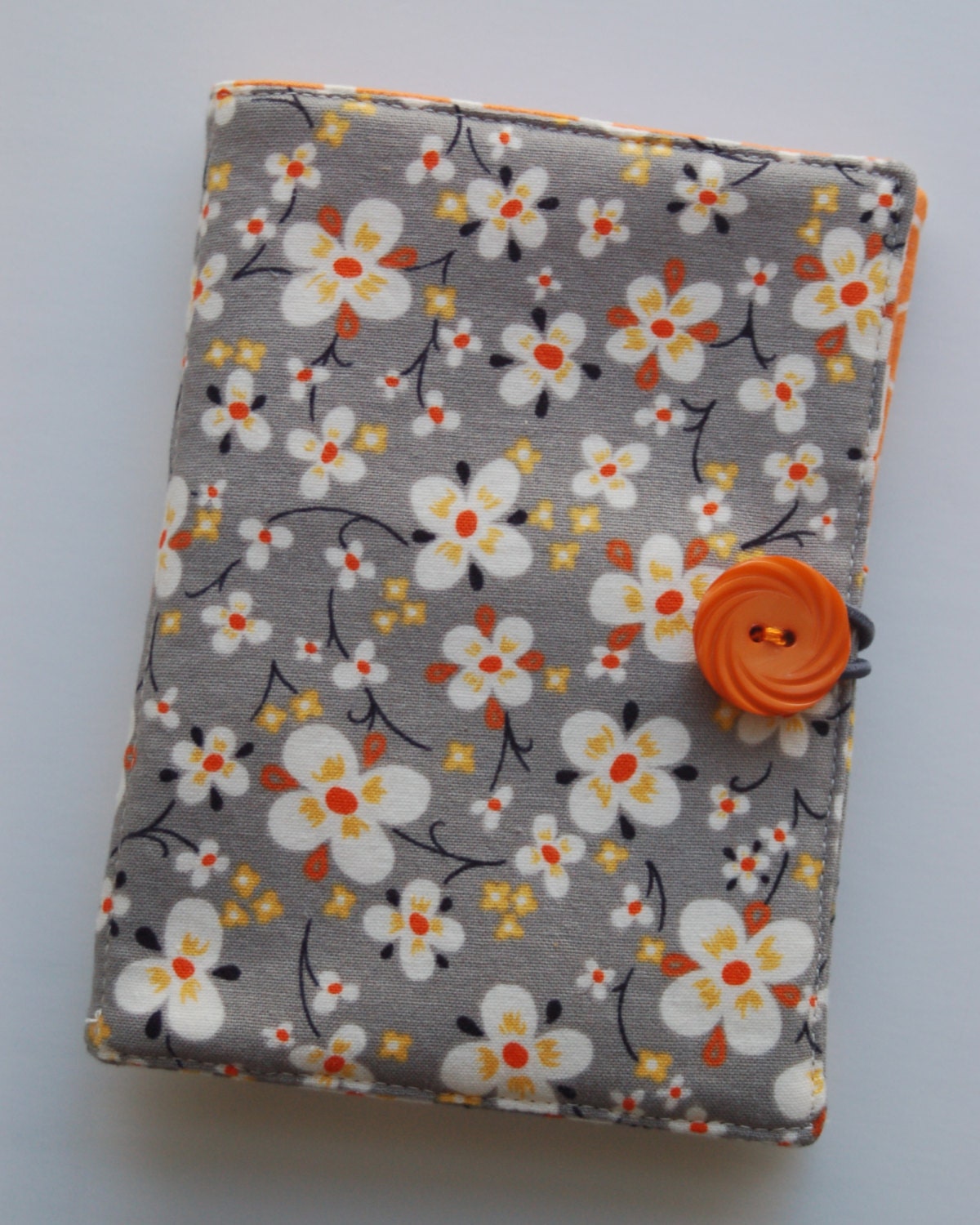 mini list taker - grey floral