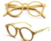 handmade round vintage bamboo  eyeglasses  sunglasses 1104 c01