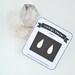 Spring Showers Raindrop Stud Earrings Made of Sterling Silver