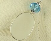 Beach Wedding GENUINE White Sea Glass Necklace Wire Wrapped