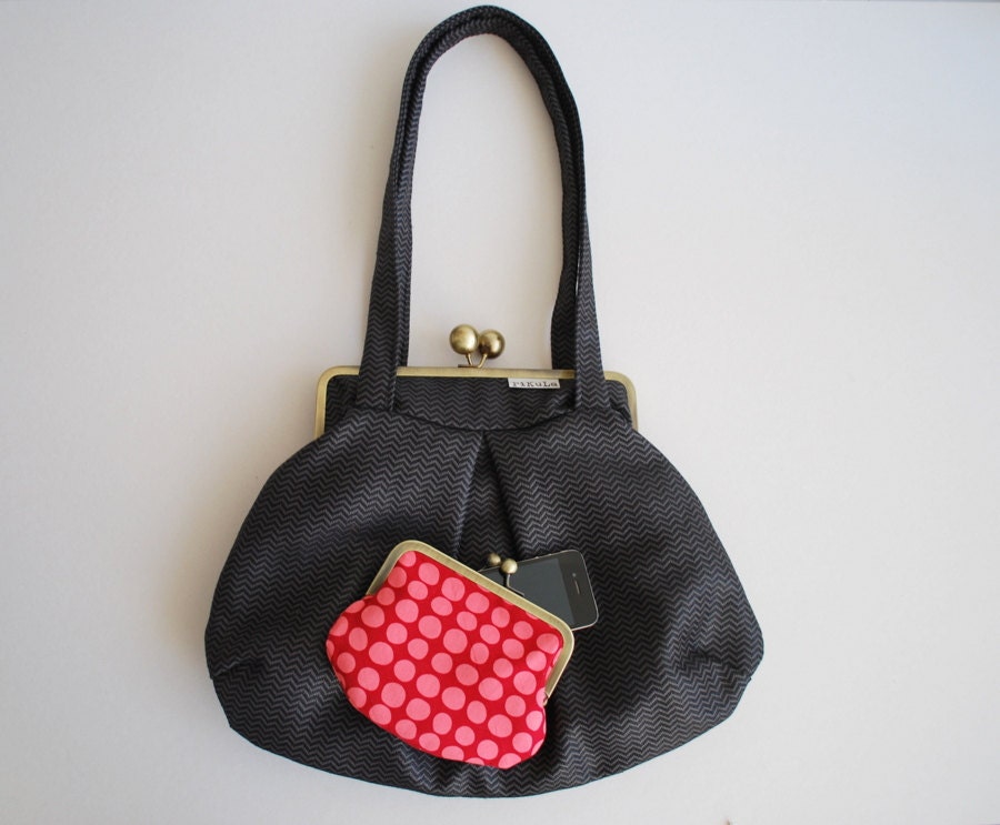 special offer combo - kisslock bag and kisslock wallet.