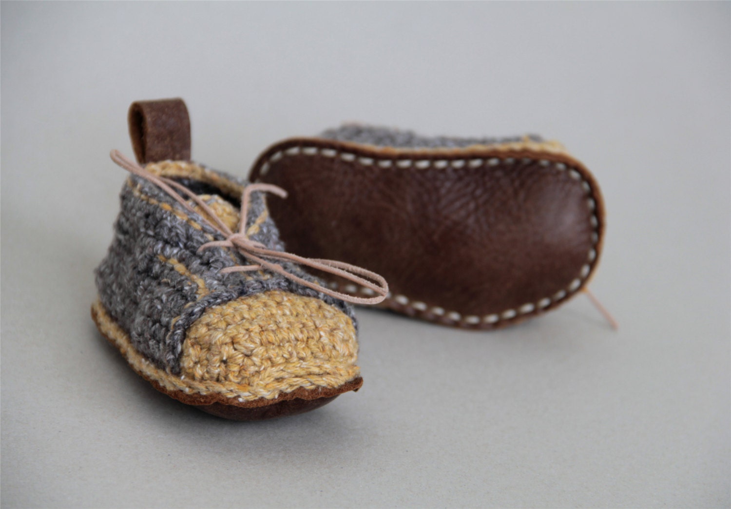 Boot-laced Booties Made for Walking - Toddler U.S. sizes 3-13