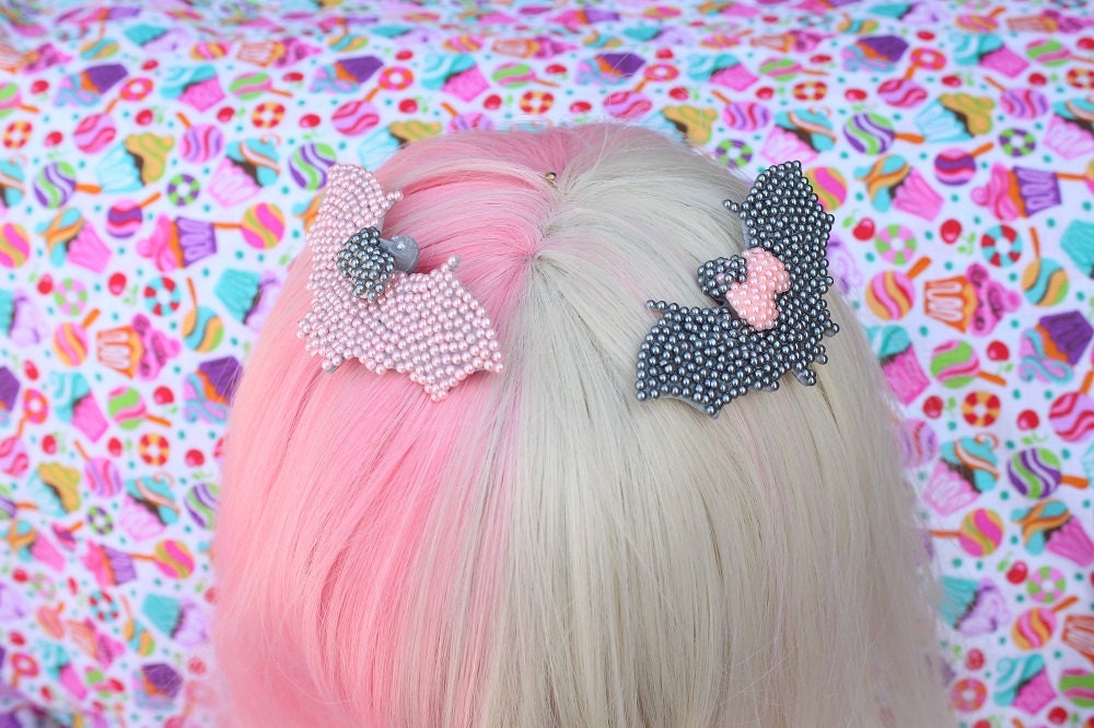 Creepy Cute Bat Hair Clip