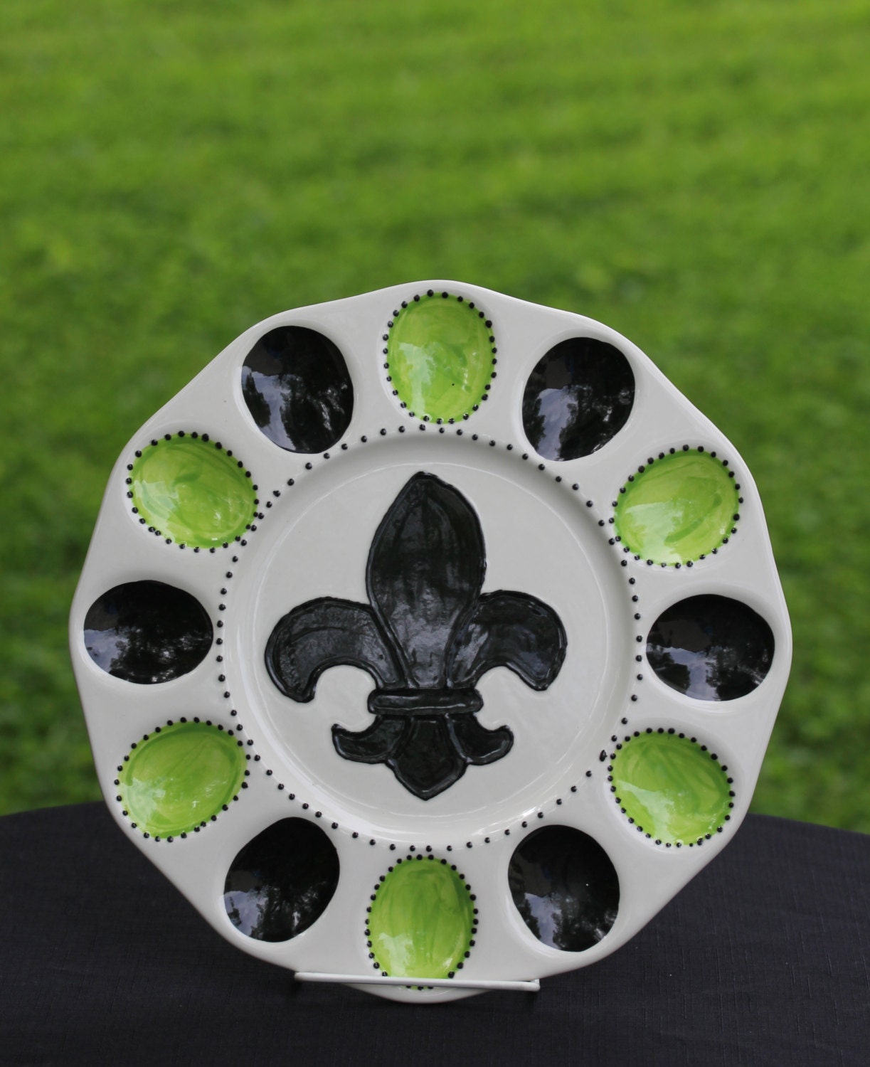 Deviled egg dish