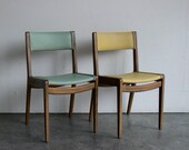 Mid Century Modern Gunlocke Side Chair (Set of 2)