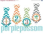 SALE Monthly Onesie Stickers Girl Boy Baby Month Stickers Onesies Sticker Baby Shower Gift Photo Prop Boy Bright Chevron UNCUT