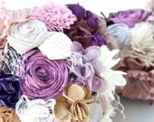 custom bridal bouquet and 2 bridesmaid bouquets can be made in any color scheme