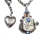 Steampunk Working Movement Necklace