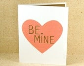 Valentine's Day Card - Valentine - Be mine
