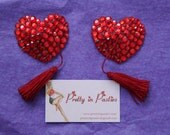 Viva la Glam Burlesque Heart Shaped Pasties