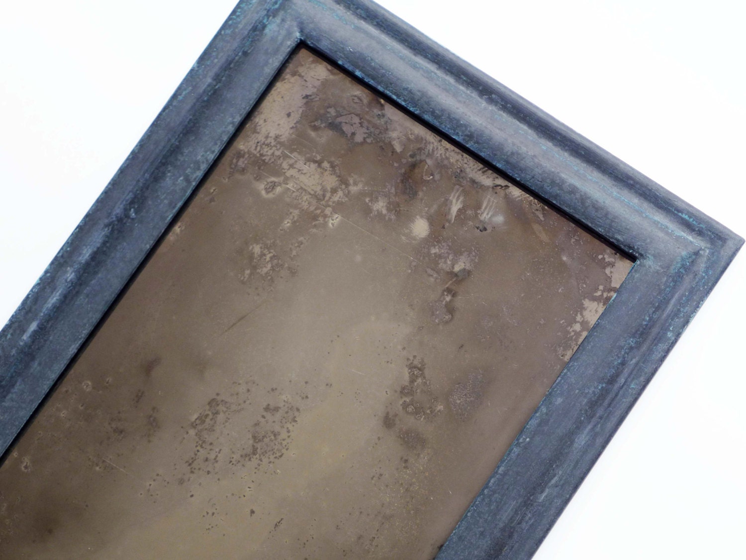 Tall Patina Mirror