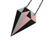 Diamond Necklace Pink