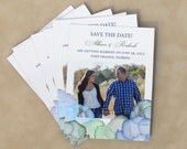 Flower Petals Save the Date Magnets