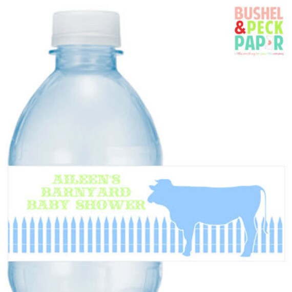 Barnyard Water Bottle Labels Il_570xn