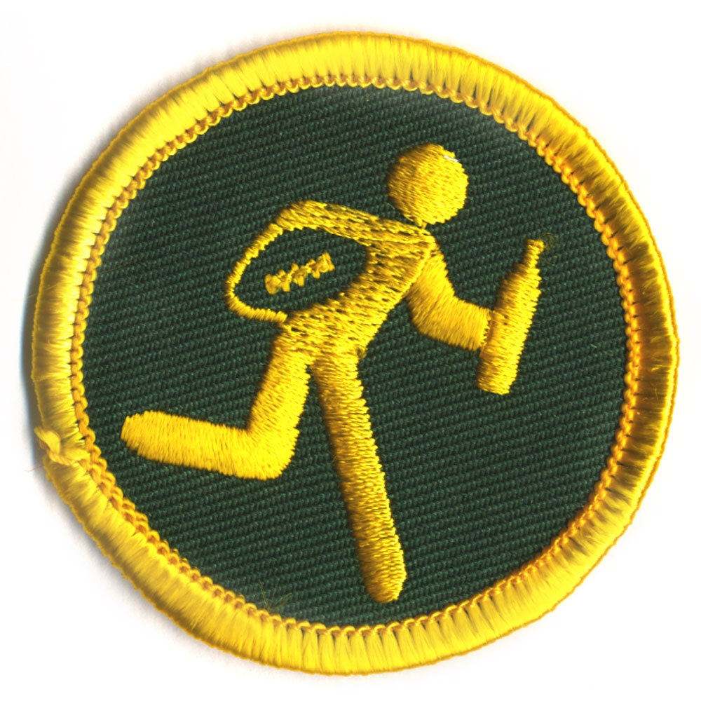 Drunk Football Badge