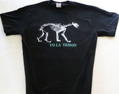 Yo La Tengo  T shirt screen print short sleeve cotton hoboken mission of burma ride the tiger