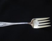 Vintage Community Silver Serving Fork Triple Plus