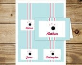 PRINTABLE Bowling Food Tent Cards/Place Cards