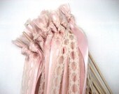 100 Satin and Lace Wedding Wands