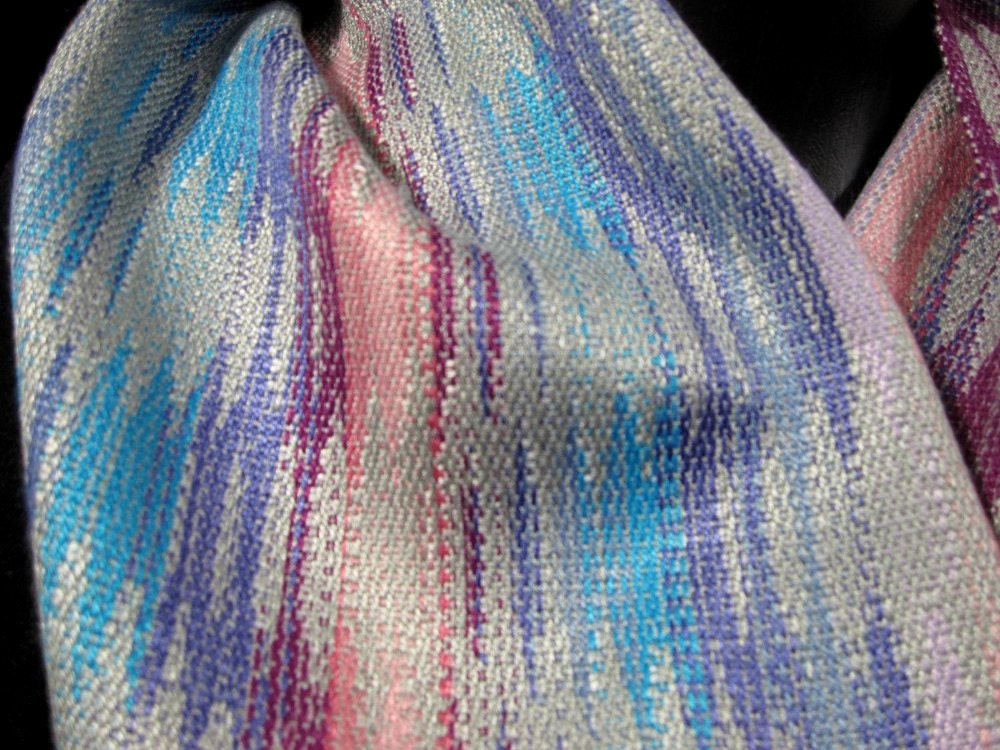 Luxury Scarf Woven by LoomOnTheLake