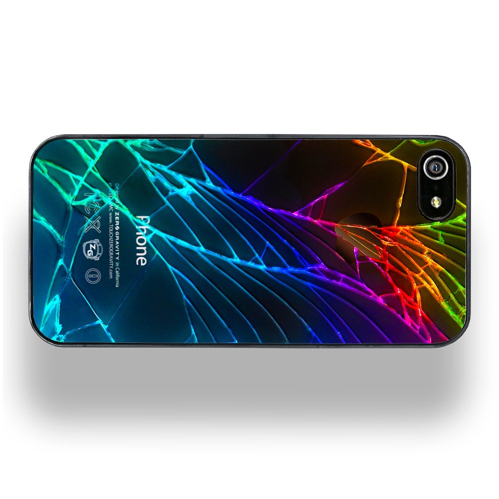 Cracked Out (Black) iPhone 5 Case by ZERO GRAVITY