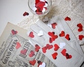 Red Roses Heart Confetti Paper Punches